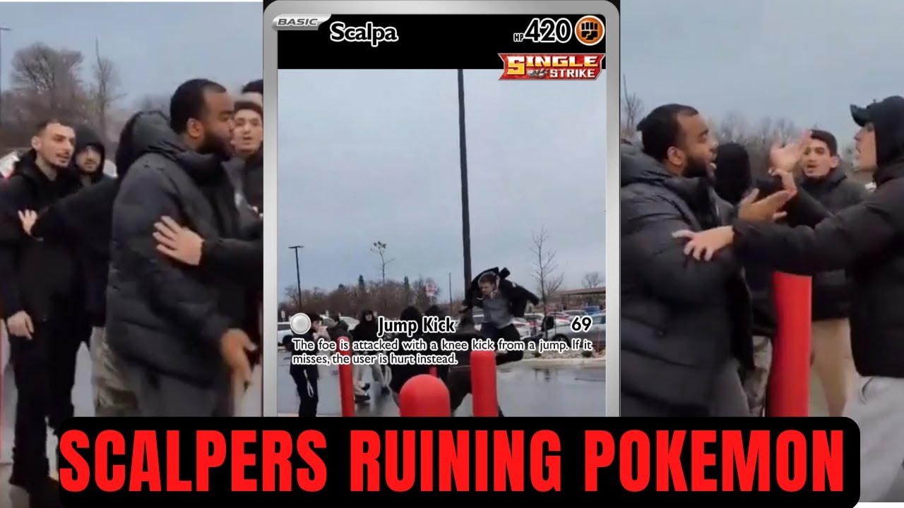 Scalpers Fight Over Pokemon Cards at Toronto Costco