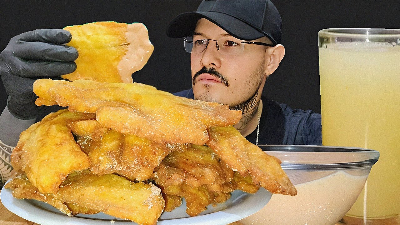 #291 ASMR | COMENDO FILÉ DE PEIXE (TILÁPIA) MOLHO ROSÉ (MUKBANG BRASIL) Mateus ASMR.