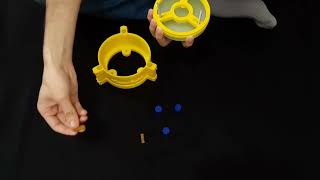 Hadley M4 keyhole cell assembly