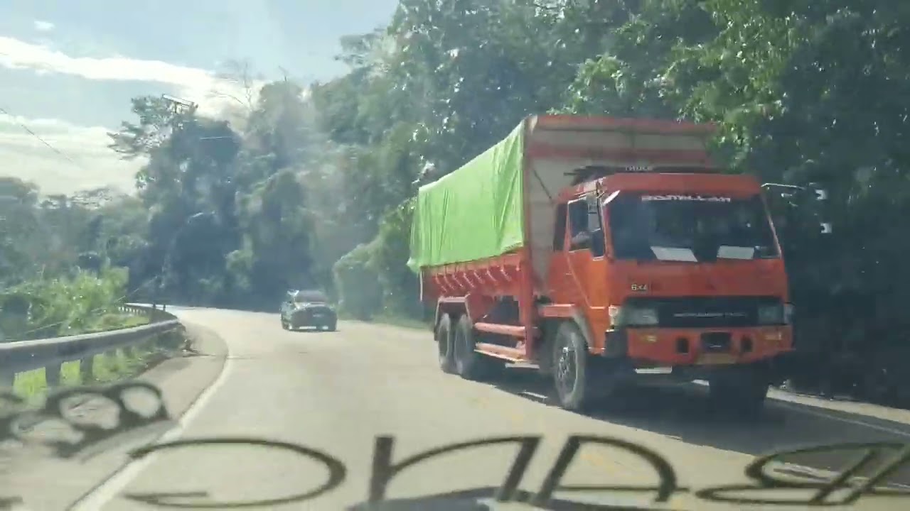 PERJALANAN DARI TANJUNG GADANG KE SIJUNJUNG SUMATRA BARAT