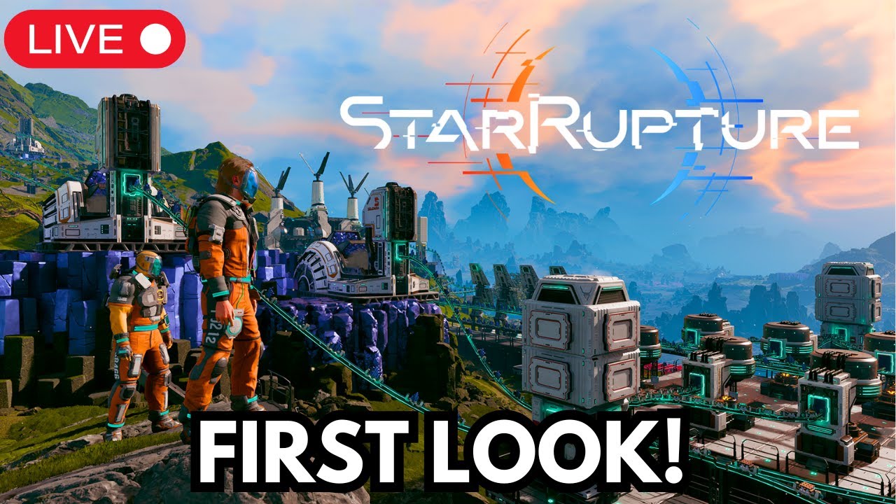 ☄️Star Rupture FIRST LOOK! 
