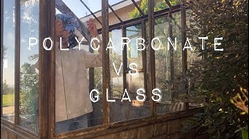 How to Build a Greenhouse 🔨🏠🥰 | Polycarbonate vs Glass! (Part 2)