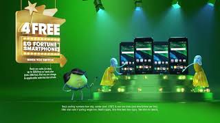 Famous Cricket Wireless - Get your win on! (2018, USA) Wealth