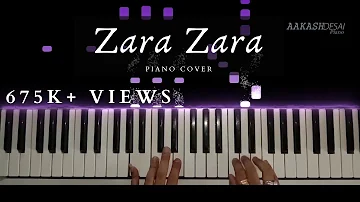 Zara Zara | Piano Cover | Bombay Jayashri | Aakash Desai