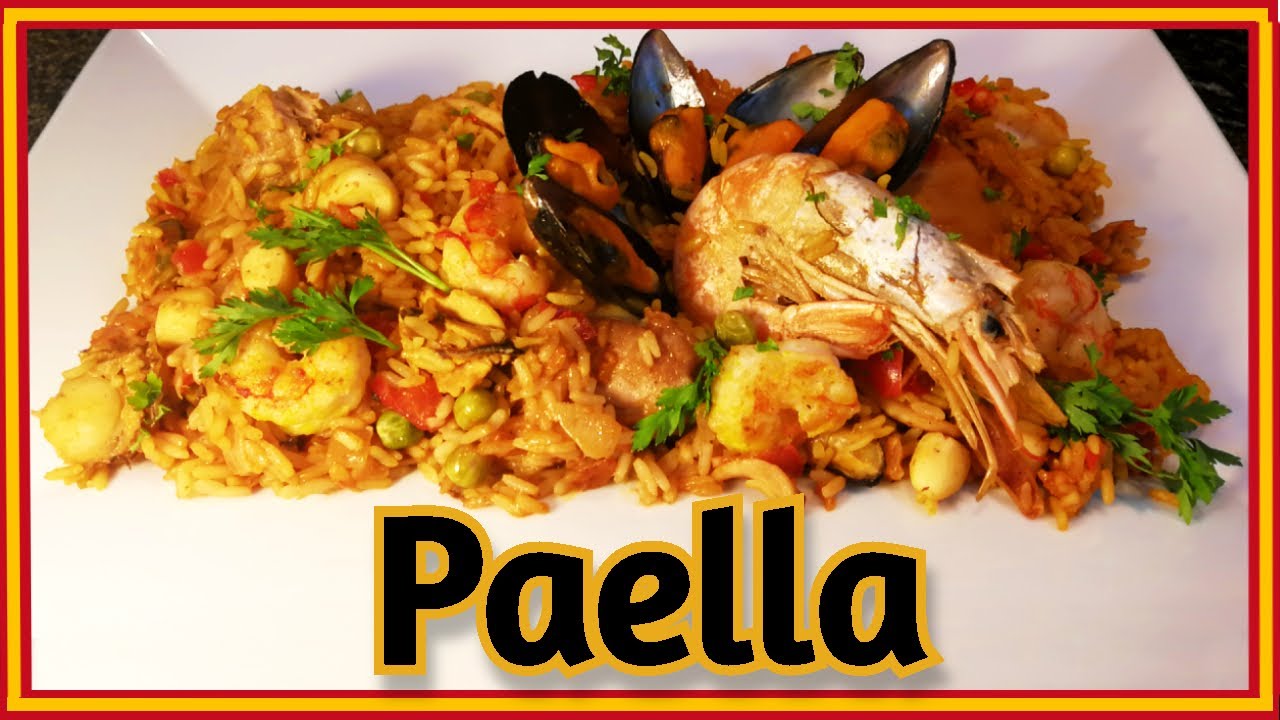 PAELLA Española ?|Paso a Paso|Delicias Express by Carla - YouTube