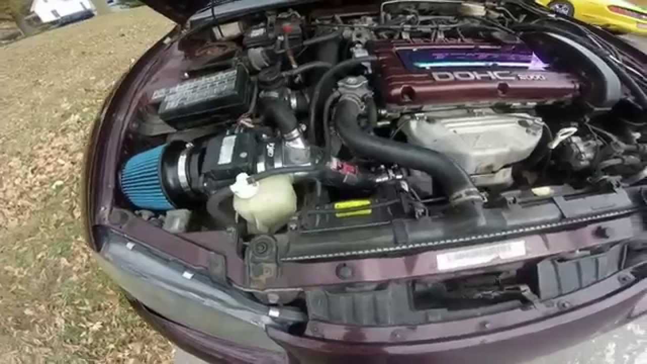 98 Eclipse GST Build Pt.2 Injen IS Intake System! YouTube