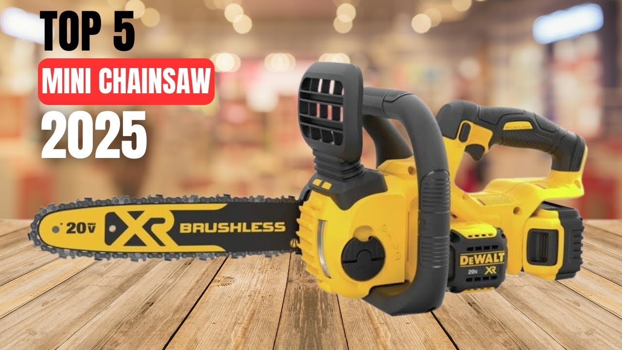 5 Best Mini Chainsaws for 2025 - YouTube