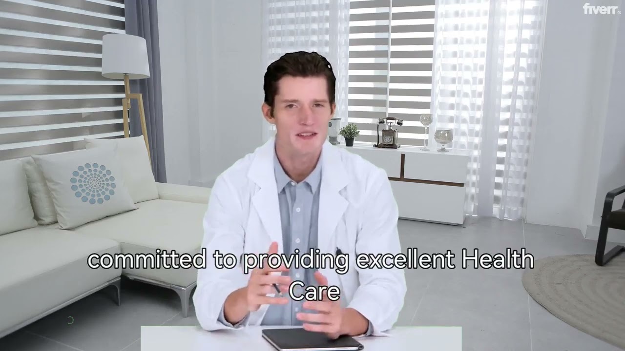 I will create professional ai medical spokesperson videos for your healthcare