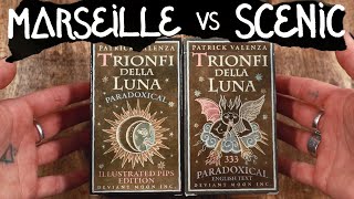 Trionfi Della Luna Paradoxical Tarot Comparison