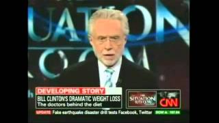 Bill Clinton talking about heart stents