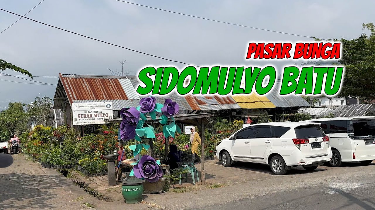 Pasar Bunga Sekar Mulyo Batu dan makan di Waroeng Bamboe | 2024