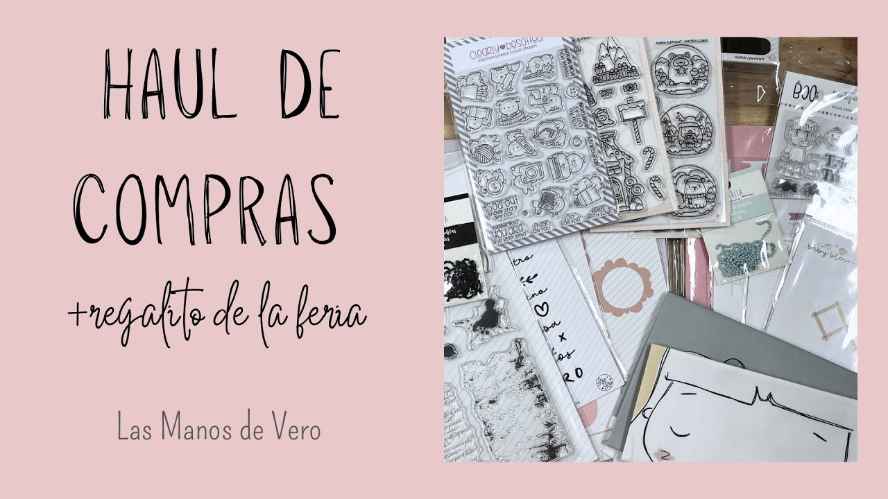 Haul scrapero 💖 Mis últimas compras y un regalito especial