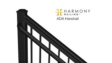 ADA Handrail Installation | Harmony Railing