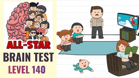 Brain Test All Star Level 140 | Let the mother rest a bit | Walkthrough