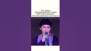 Thumbnail of " Watch BTS V'S Epic performance of Mic drop: Captivating vocals and Charismatic stage presence!"