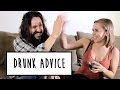 DRUNK ADVICE WITH MIKE FALZONE | Hannah Witton