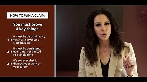 4 Things You Must Prove To Win a Hostile Work Environment Case