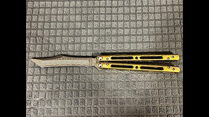 ITS HERE! Custom Heibel Balisong Unboxing and Firs...