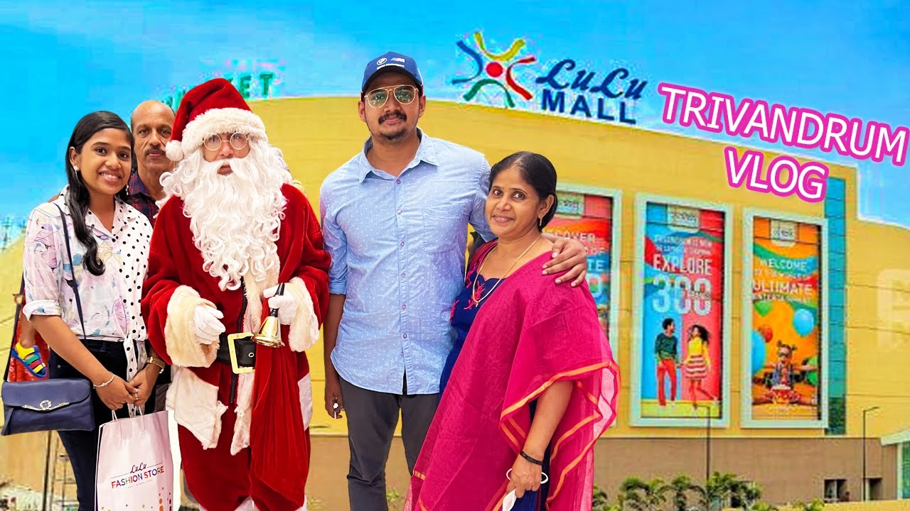 EXPLORING TRIVANDRUM WITH FAMILY 😍 | LULU MALL TRIVANDRUM 😱🔥