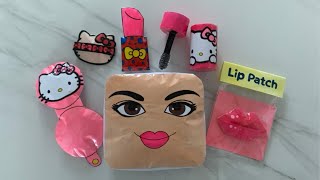 🌈Tutorial☀️ Roblox✖︎Kitty Skincare&Makeup ASMR Satisfying🪄 Paper CraftㅣPaper SquishyㅣHandmadeㅣDIY✏️