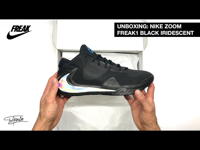 UNBOX – NIKE ZOOM FREAK 'BLACK IRIDESCENT' - YouTube