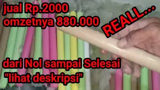 tutorial lengkap cara membuat es potong yang lembut untuk jualan #caramembuatespotong