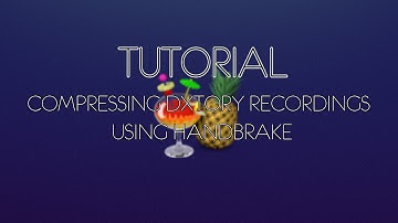 Compress Dxtory Recordings | Handbrake Tutorial | Best Settings 60 FPS | Multiple Audio Tracks