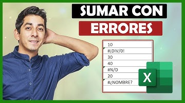 💎Como SUMAR DATOS con ERRORES en Excel - El Tío Tech