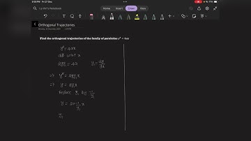 Orthogonal Trajectories Problems Explained | Step-by-Step Solutions