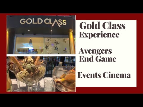 GOLD CLASS - AVENGERS END GAME 2019 in EVENTS CINEMA