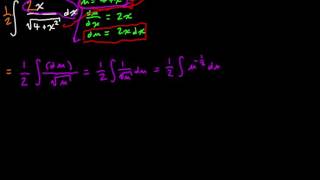U-Substitution Practice #1