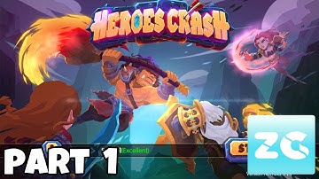 Heroes Crash: Deck Master Android IOS Walkthrough Part 1 Gameplay HD