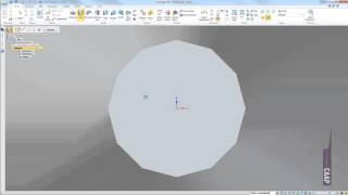 Solid Edge - Ordered - Extrude Revolve Cutout - Schroevendraaier