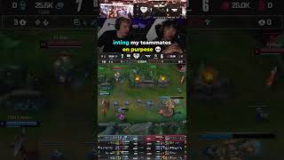 Intentionally Feeding in a Professional Match