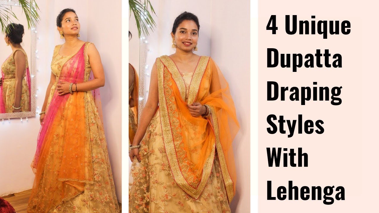 21 Different Lehenga Dupatta Draping Style For All Occassions - Wedbook