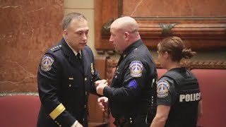 IMPD promotes 16 officers to new positions