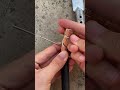 Wire Jointing With Clamp | Strong And Safe Electrical Connection #ideas #wire #clamp #shorts