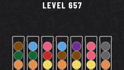 Ball Sort Puzzle Level 657 #ballsortpuzzle #ballsortpuzzlegameplay #puzzlegame #mobilegames