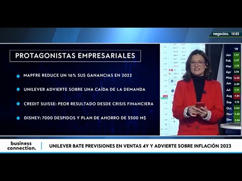 EMPRESAS: @arcelormittal y @Unilever miran la demanda; despidos en Disney y pérdidas@creditsuisse