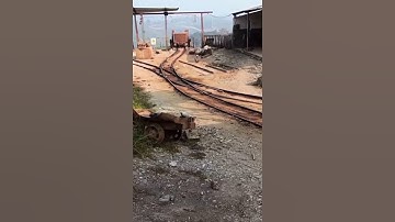 Automation of unloading Wagons😉#EHMining#gold#mining