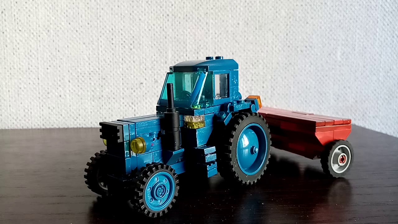 с. включи как сделать трактор. трактор из картона. лего трактор т 130. трактор мтз-82 пластилиновый.