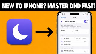 How to Use Do Not Disturb in Control Center on iPhone 
