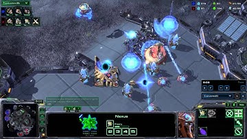 Nerdrrage Starcraft 2 October 2014 PvZ : Defending vs Mass Ling Flood