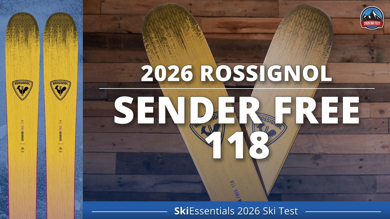2026 Rossignol Sender Free 118 Open Skis | Alpine Skis | SkiEssentials