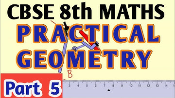 PRACTICAL GEOMETRY CBSE 8th MATHS Chapter 4 part 5 in Malayalam