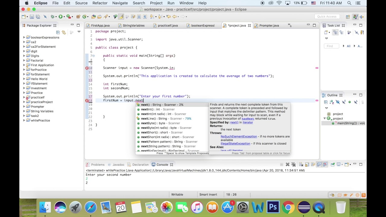 Syntax Error Java - YouTube