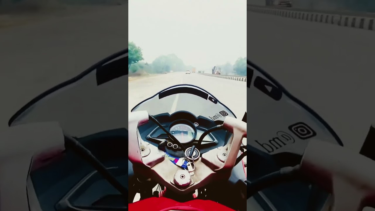 PULSAR RS 200 BS3 Top Speed🔥Limiter Off 