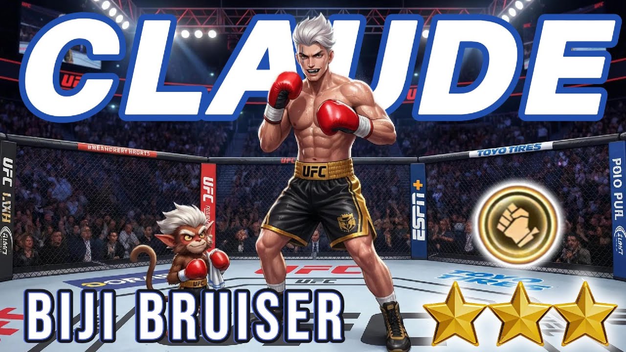 CLAUDE BIJI BRUISER !! JADI PETARUNG SEJATI CUY !! MAGIC CHESS GO GO !!