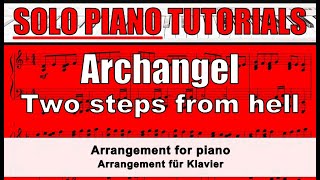ARCHANGEL – two steps from hell - score for SOLO PIANO