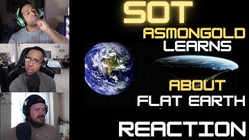 Staying Off Topic | Asmongold learns why the earth is flat | #reaction #earth #flatearth